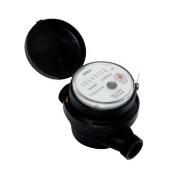 Medidor de Agua Potable CD97 E/S DN15 Qmax.3m3/h Rosca G¾ plástico